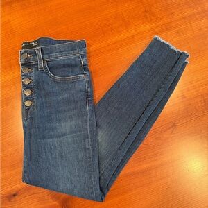 Veronica Beard Debbie Ankle Skinny High-Rise Jeans